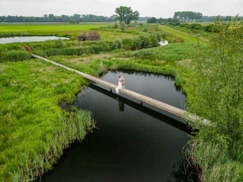 Drone foto's tijdens je bruiloft 