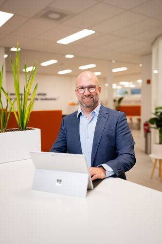 Representatief portret van medewerker voor corporate communicatie